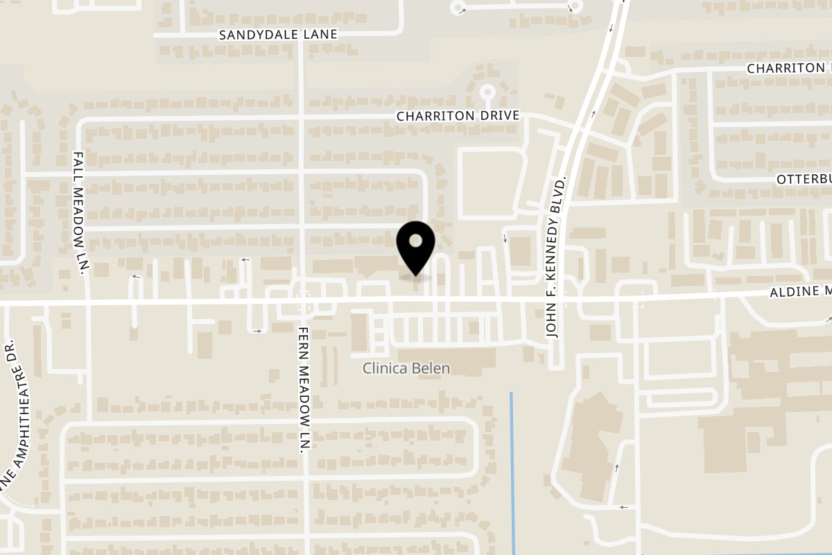 Map showing the location of Birrieria & Micheladas Aldine Mail Rte Rd on 3903 Aldine Mail Rte Rd in Houston